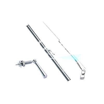 Essuie-glace Manuel Pour UTV Et Moto – Kit Avec Balai Et Bras, Installation Sans Outil, Améliore Visibilité Sous Pluie/neige