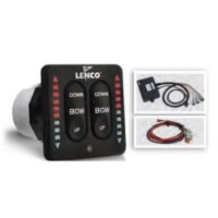 CONTACTEUR SEMI INTEGRÉ LENCO 12/24V AVEC LED/BOITIER/FAISCEAU 76CM