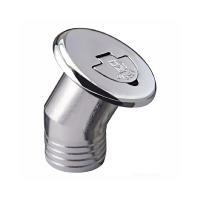 NABLE FUEL LAITON CHROME INCLINE 30° Ø38MM
