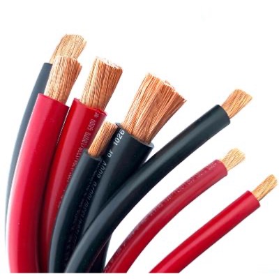 CABLE DE BATTERIE DOUBLE ISOLANT 16MM² 25M NOIR