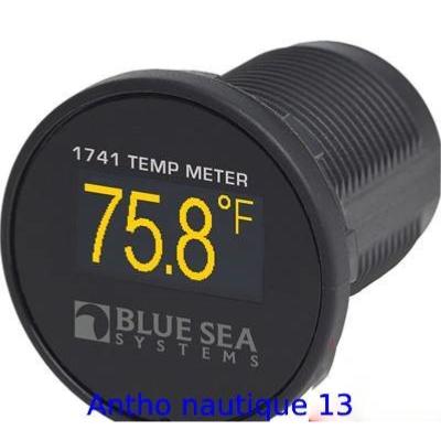 THERMOMETRE OLED 12/24V Ø29MM