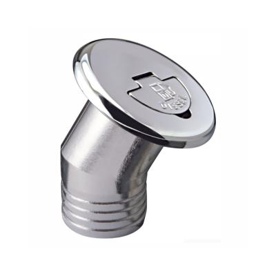NABLE FUEL LAITON CHROME INCLINE 30° Ø38MM