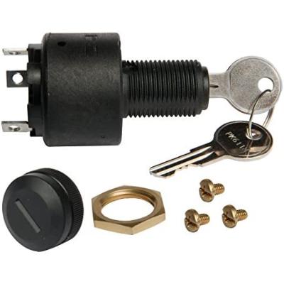 CONTACTEUR A CLE 3 BROCHES 28MM BOITE