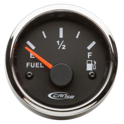 INDICATEUR CARBURANT 12V - 10/180 OHM NOIR
