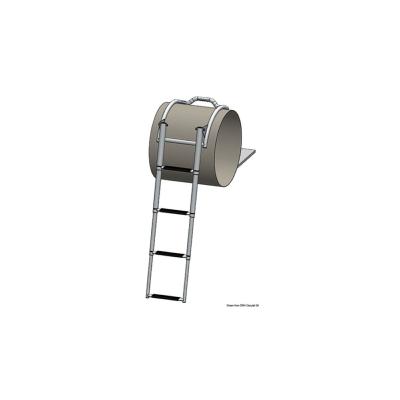 ECHELLE INOX 4 MARCHES POUR SEMI-RIGIDE