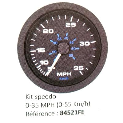 KIT SPEEDO PITOT PREMIER PRO 35MPH