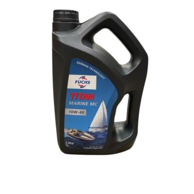 HUILE MOTEUR 10W40 FUCHS TITAN MARINE SEMI SYNTHETIQUE 5L
