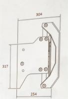 JACKPLATE HYDRAULIQUE STANDARD SMARTSTICK - DECALAGE 10"