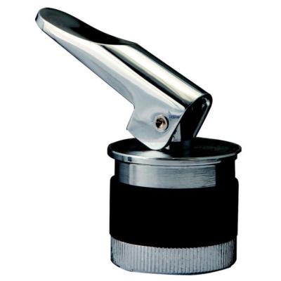 BOUCHON DE NABLE LAITON CHROME AVEC MEPLAT Ø42MM