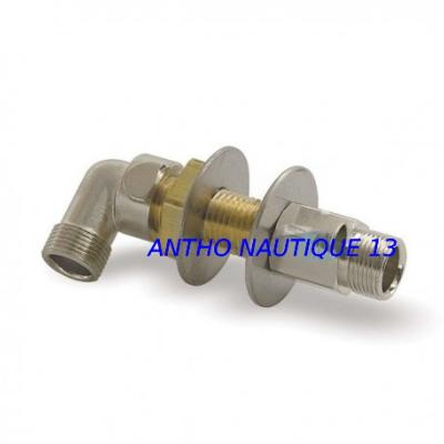 RACCORD PASSE CLOISON 3/8 20MM
