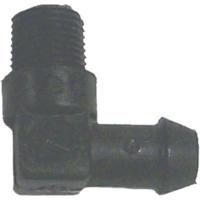 COUDE OMC PLASTIQUE FILETAGE 1/8"NPT Ø3/8"