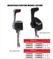 BOITIER XTREME PUPITRE MONO CHROME SANS BLOCAGE P MORT TRIM TILT