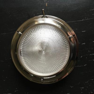 PLAFONNIER INOX Ø140MM 12V