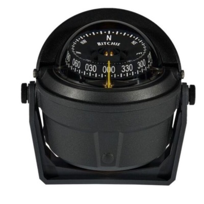 COMPAS VOYAGER B-81 NOIR SUR ETRIER Ø76MM