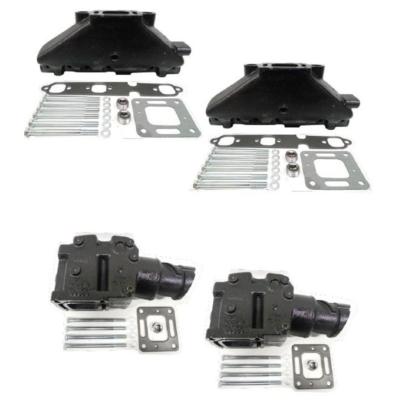 KIT COUDES ET COLLECTEURS BARR USA V6 MERCRUISER