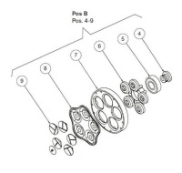 DIAPHRAGME GROUPE D'EAU 5.0 WPS