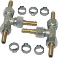 Jeu de raccords Té - tuyau souple - ø6mm