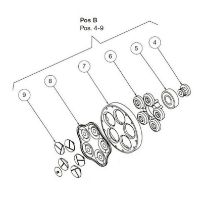 DIAPHRAGME GROUPE D'EAU 5.0 WPS