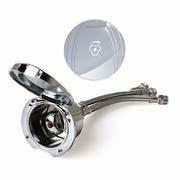 BOITIER PLASTIQUE CHROME AVEC MITIGEUR Ø encastrement 70mm