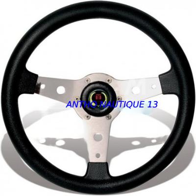 VOLANT DELFINO NOIR Ø340MM