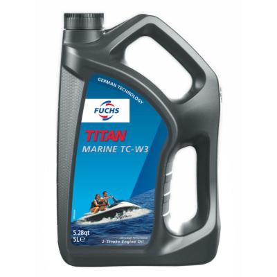 HUILE MOTEUR TCW3 FUCHS TITAN MARINE SEMI SYNTHETIQUE 5L